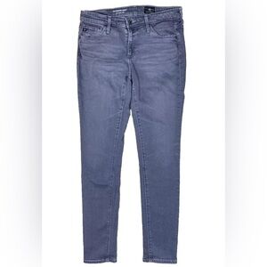 AG Adriano Goldschmied The Legging Pants Size 25R Gray Super Skinny Ankle